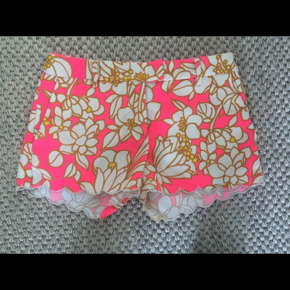 Julie Brown floral shorts, size 2
